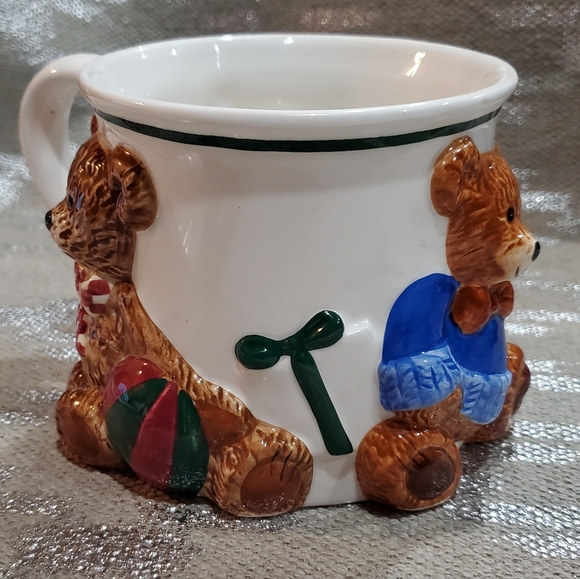 🧸Houston Harvest 3D teddy bear oversized mug 18 oz. - Picture 10 of 10